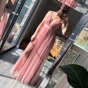 Romantic blush gown